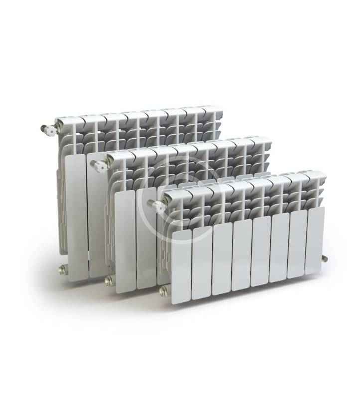 Bimetallic radiator